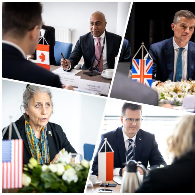 Na Podkarpaciu o globalnych wyzwaniach z delegacjami z Wielkiej Brytanii, Kanady i Stanów Zjednoczonych.